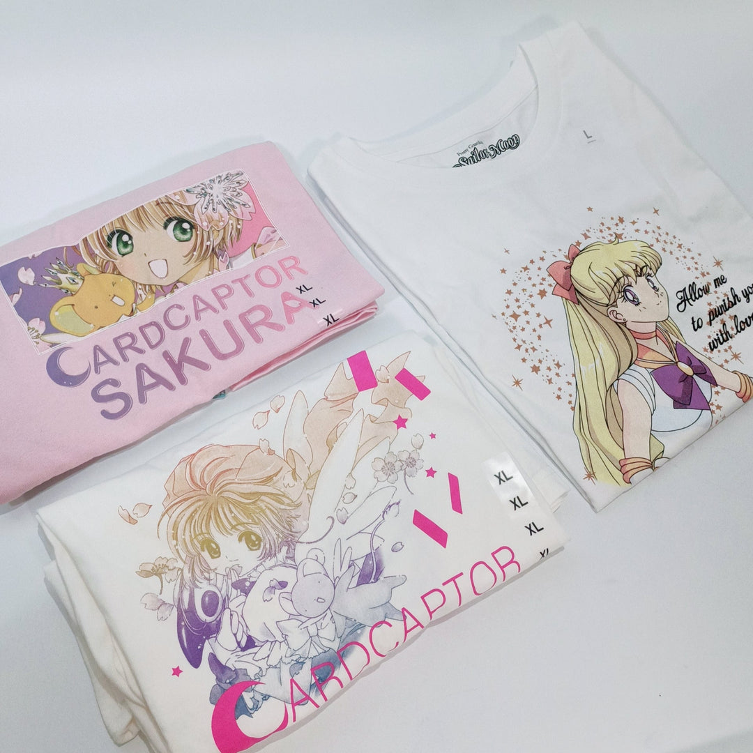 Sailor Venus + Cardcaptor Sakura T-shirt Value Pack