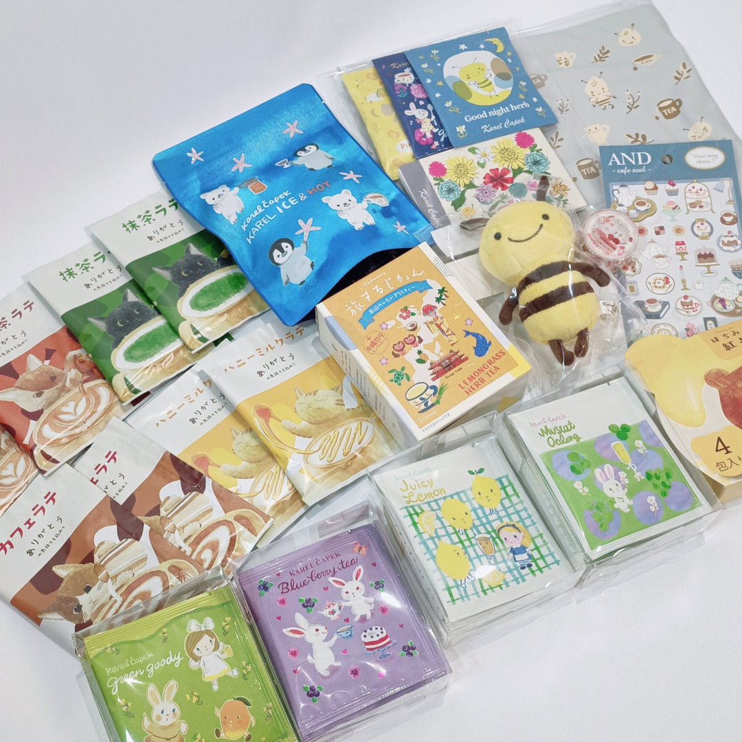 [Limited Stocks] Premium Karel Capek Tea Lover Box with Buzzy Plushie