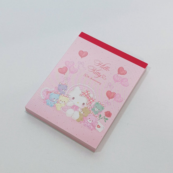 Hello Kitty 50th Anniversary memo pad