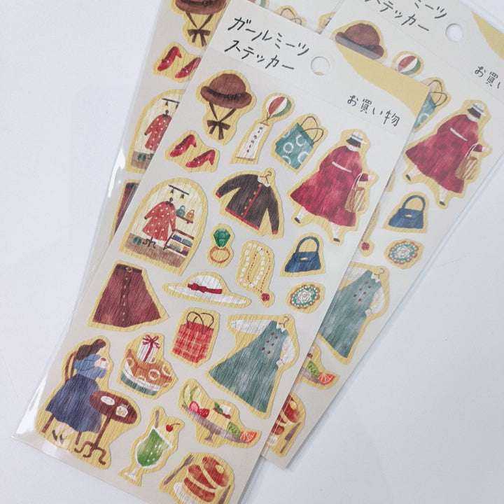 Girl Meets Sticker (Shopping)