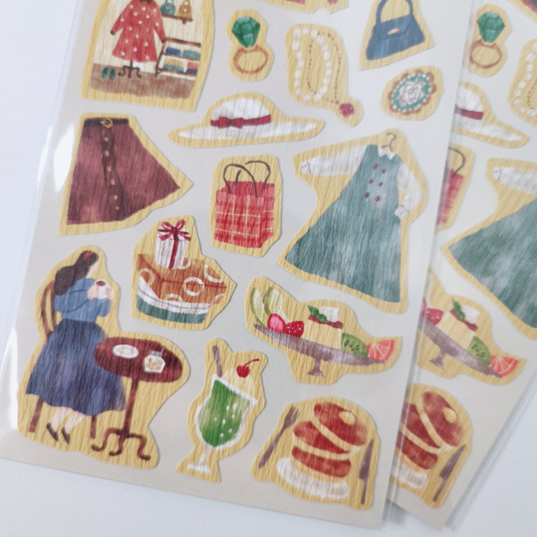 Girl Meets Sticker (Shopping)