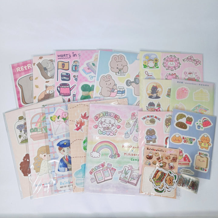 Bungu Joshi Limited Rainbowholic Original Stationery Set