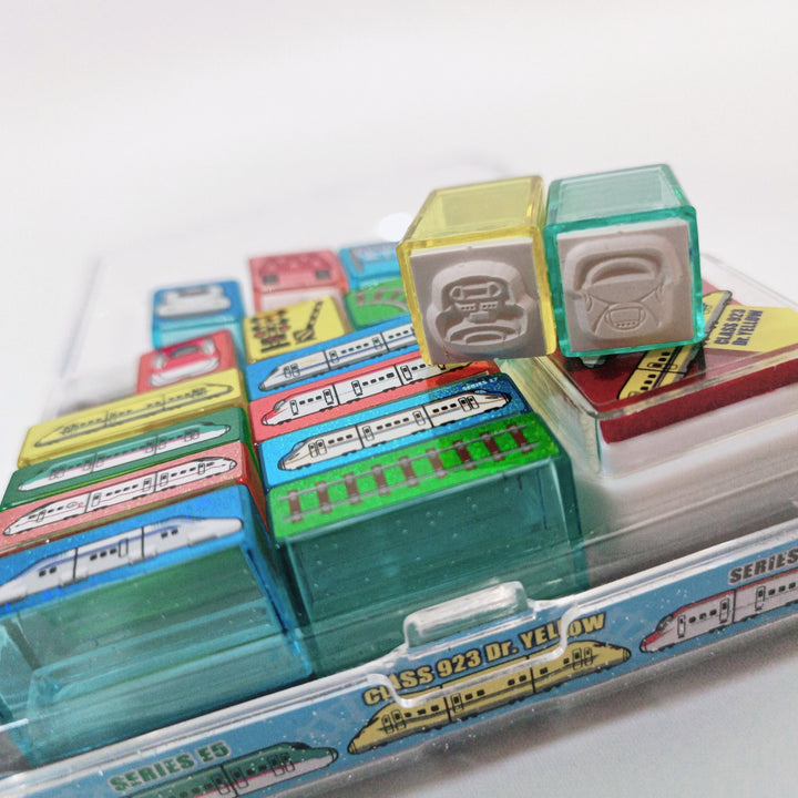 [Pre-order] Super Express Japan Shinkansen Train Stamp Set