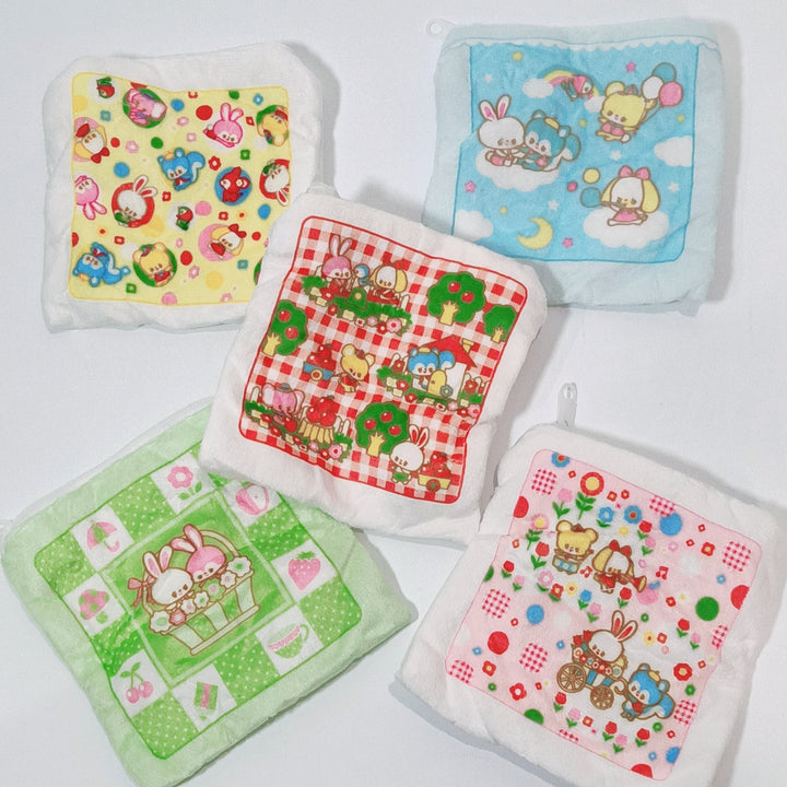 Ochame Friends Square Soft Pouch Gacha Set (5 pcs.)