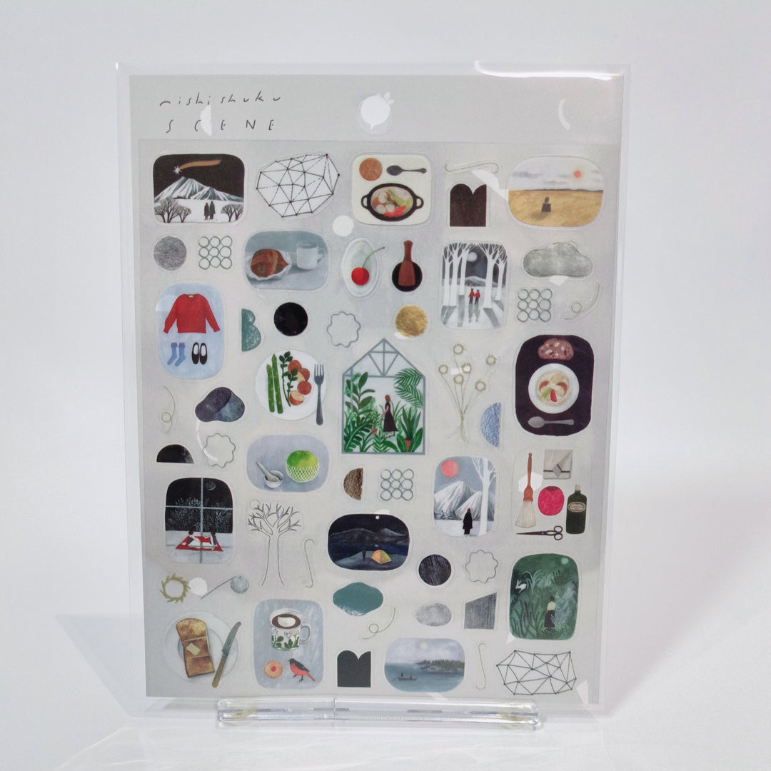 Nishi Shuku Daily Moment Sticker Sheet