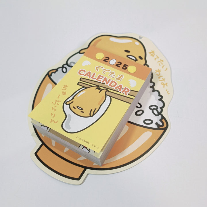 [Últimas existencias] Calendario diario Gudetama 2025