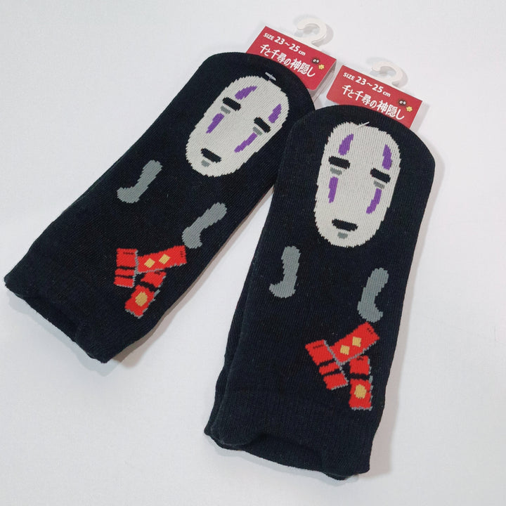 Studio Ghibli Ankle Socks / No Face