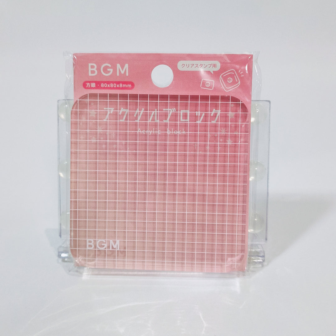 BGM Acrylic Stamp Pad (80mm x 80mm)