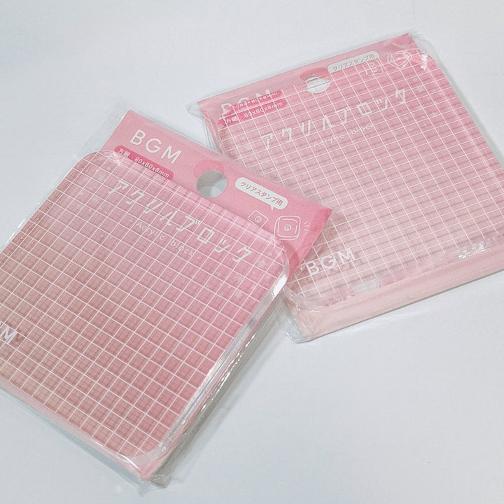 BGM Acrylic Stamp Pad (80mm x 80mm)