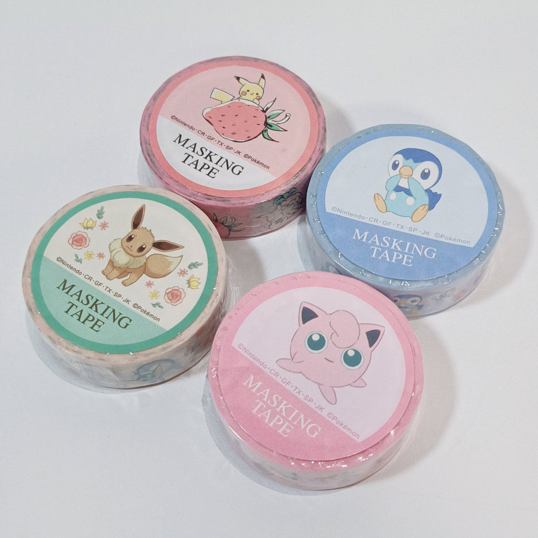 Pokemon Assorted Washi Tape Set (4 pcs.)