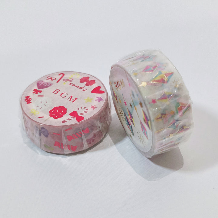 BGM Shiny Gem Washi Tape Set (2 pcs.)