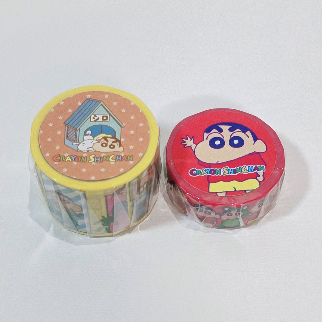 Crayon Shincan Washi Tape Set (2 pcs. red & yellow)