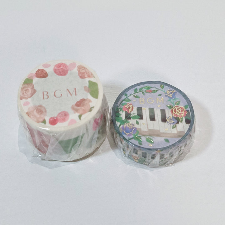 BGM Elegant Rose Washi Tape Set (2 pcs.)