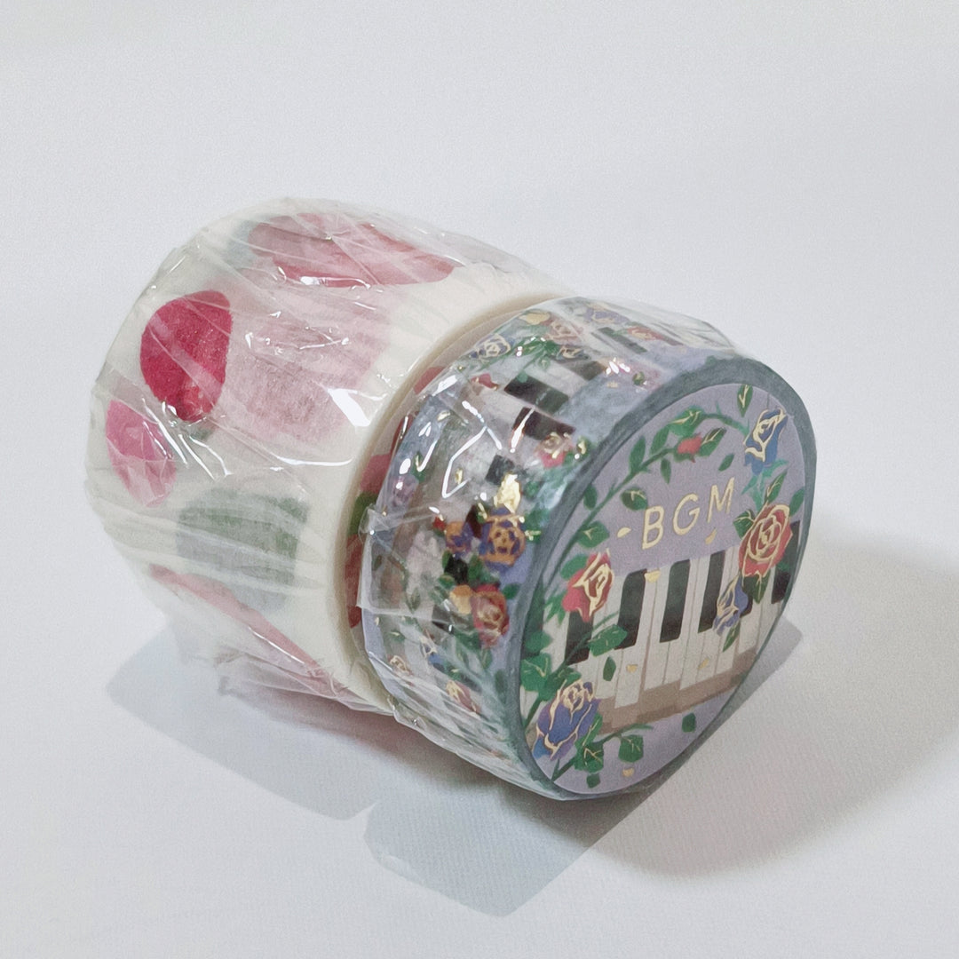 BGM Elegant Rose Washi Tape Set (2 pcs.)