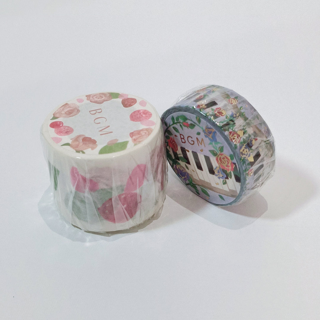 BGM Elegant Rose Washi Tape Set (2 pcs.)