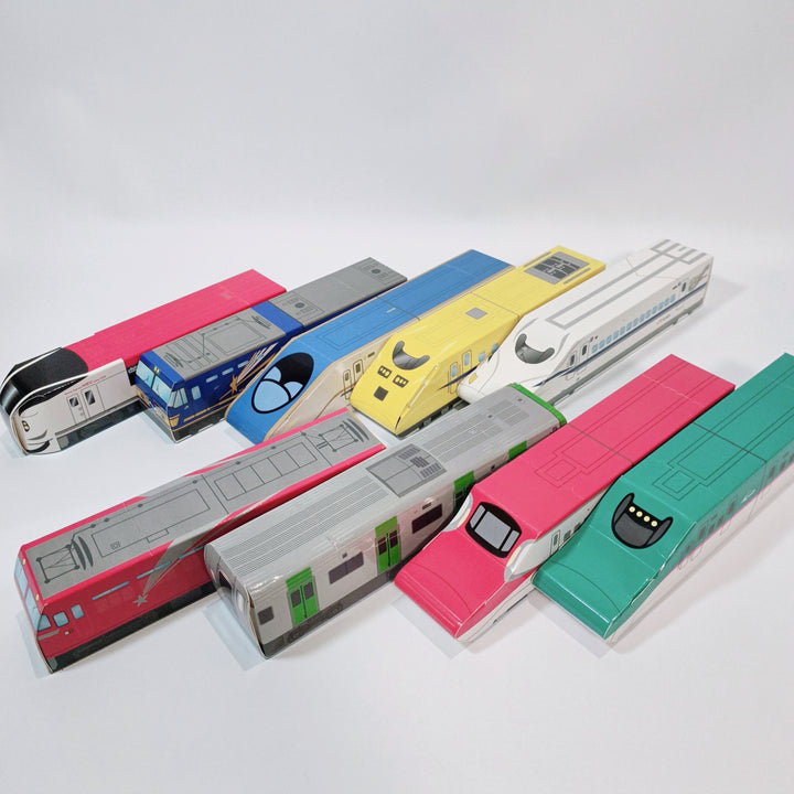 Japan Train Zip Bag Complete Set (9 pcs.)