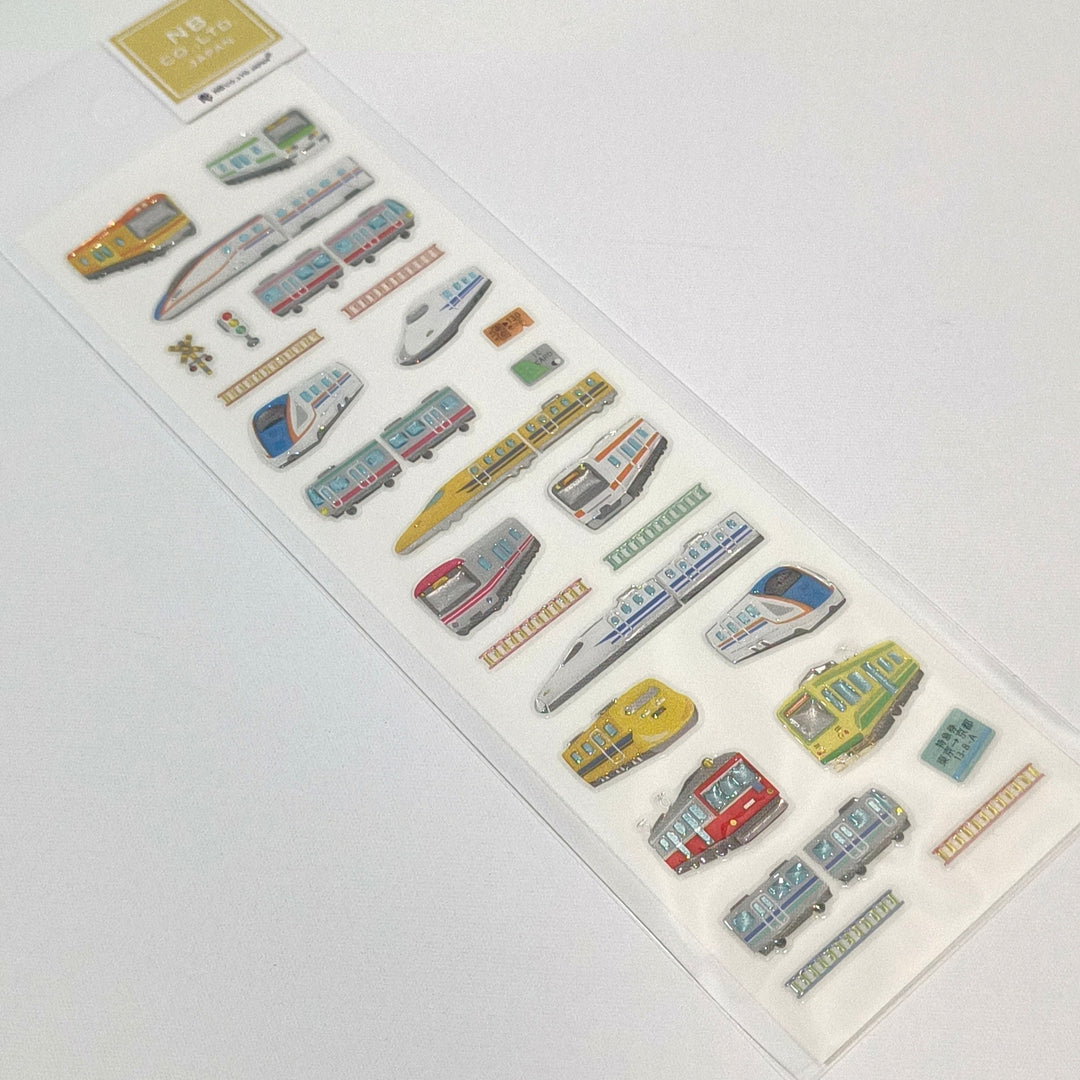 Japan Train Sticker Sheet