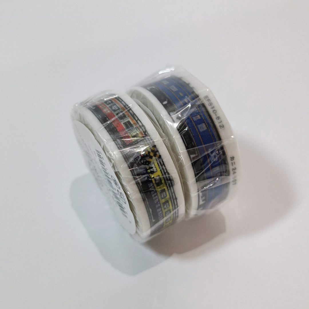 Traveler's Factory Japan Train Washi Tape Set (2 pcs.)