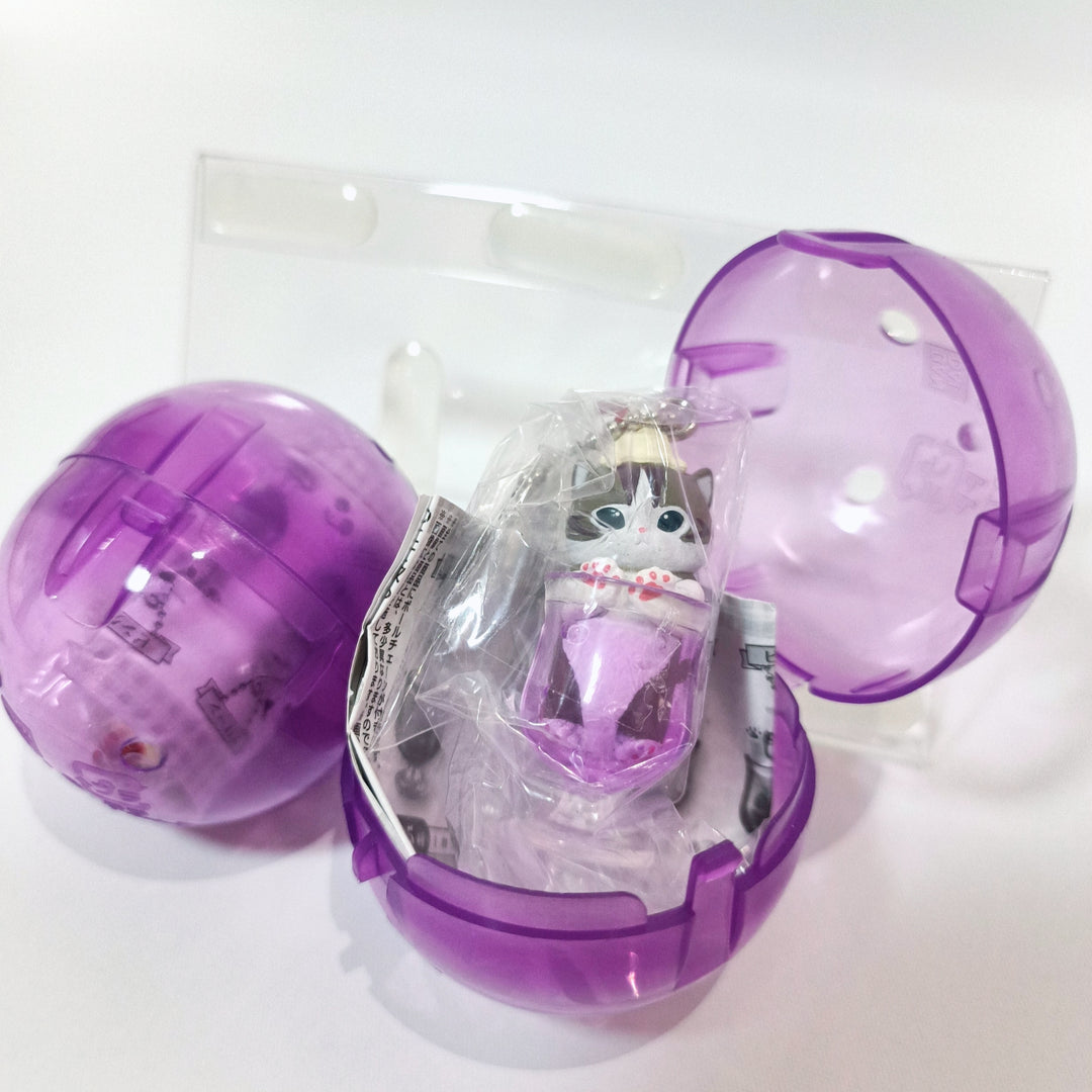 Mofusand Nyanko Soda gachapon (purple)