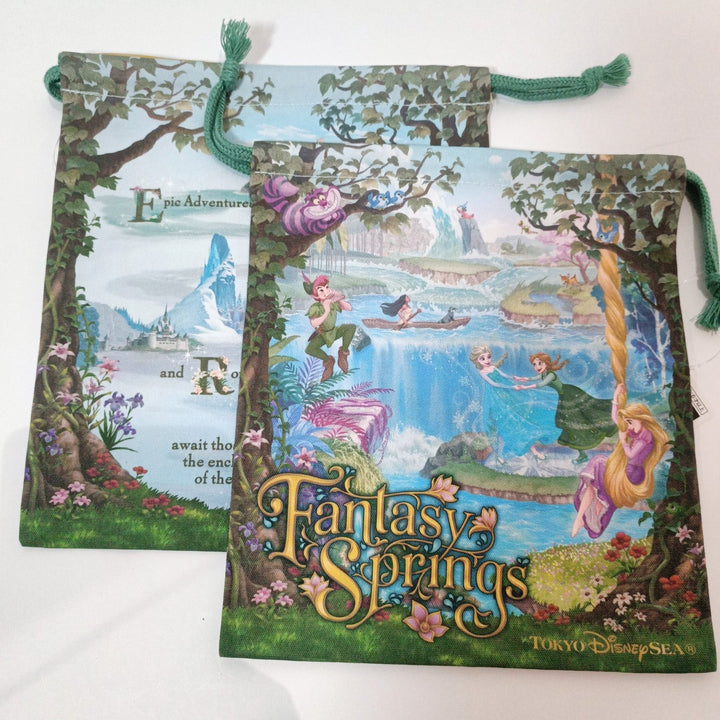 [Tokyo Disney Resort Limited] Fantasy Springs string pouch