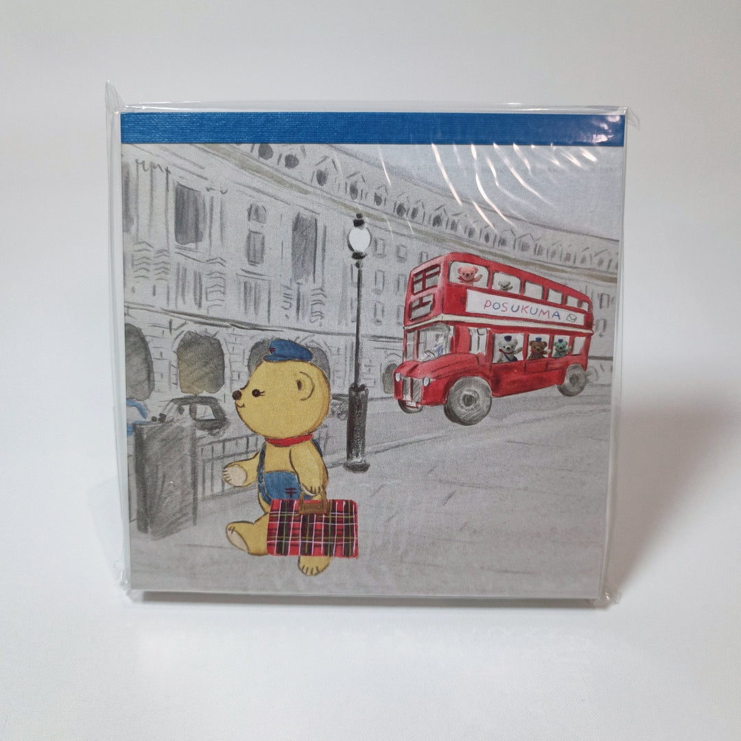 [Posukuma Cafe Limited] Posukuma London Trip Memo Pad