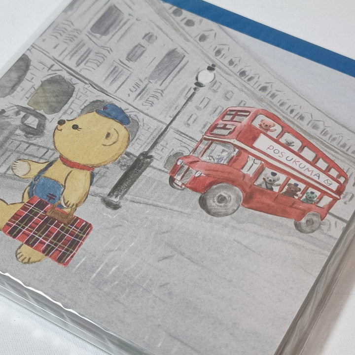 [Posukuma Cafe Limited] Posukuma London Trip Memo Pad