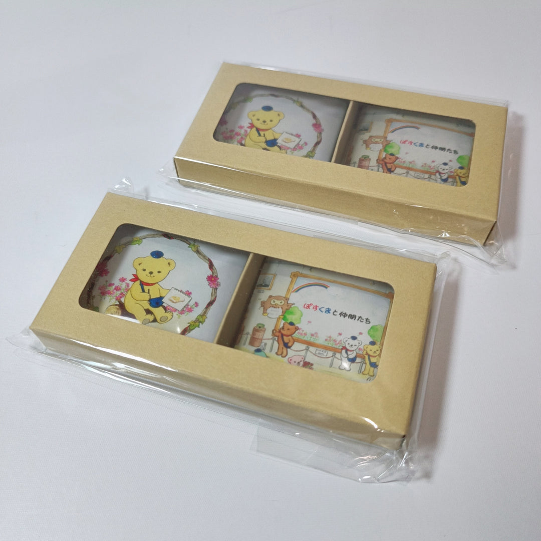 [Posukuma Cafe Limited] Posukuma Glass Magnet (2 pcs.)