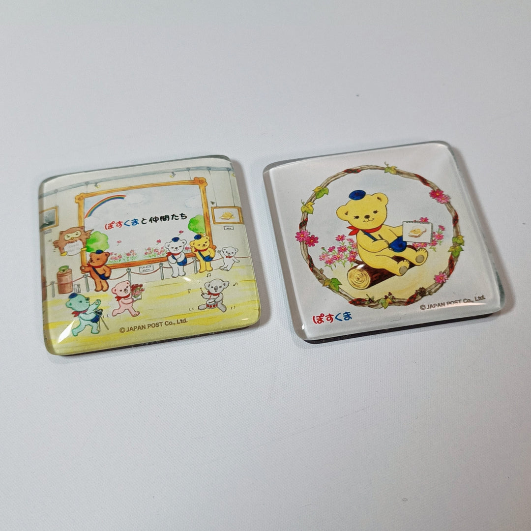 [Posukuma Cafe Limited] Posukuma Glass Magnet (2 pcs.)