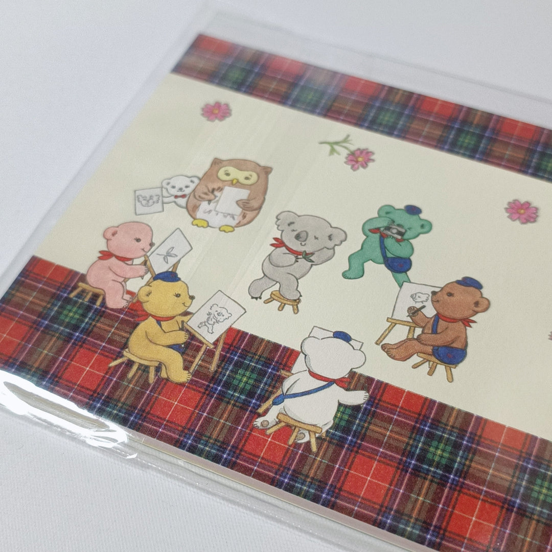 [Posukuma Cafe Limited] Posukuma Letter Pad (Art Festival)