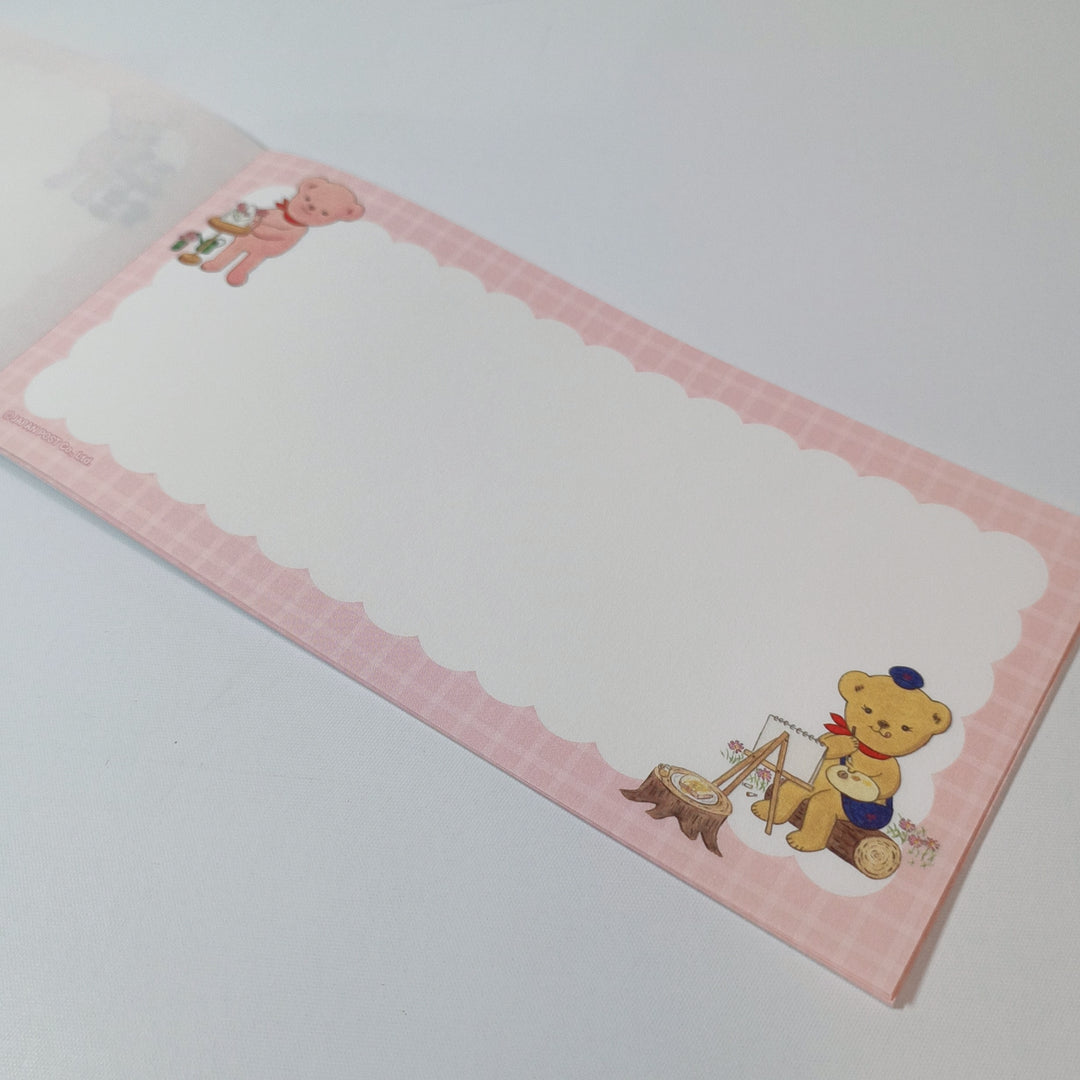 [Posukuma Cafe Limited] Posukuma Letter Pad (Art Festival)