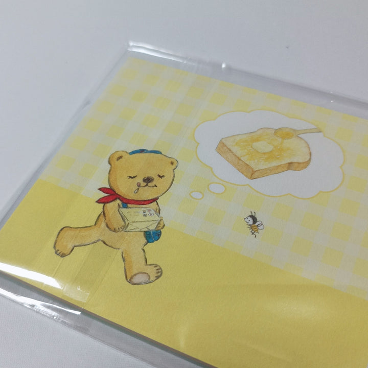 [Posukuma Cafe Limited] Posukuma Letter Pad (Honey Toast)