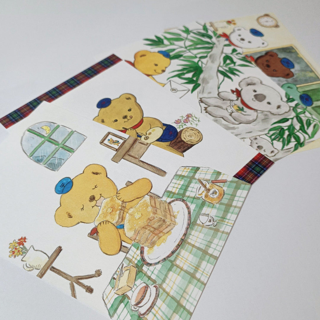 [Posukuma Cafe Limited] Posukuma Storybook Postcard Set (4 pcs.)