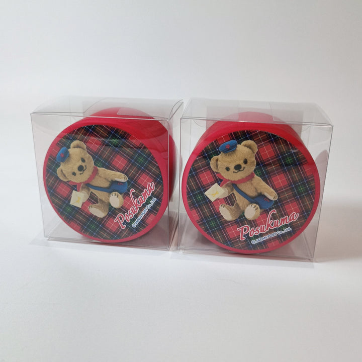 [Posukuma Cafe Limited] Posukuma Paper Clips with Tin Can (Red)