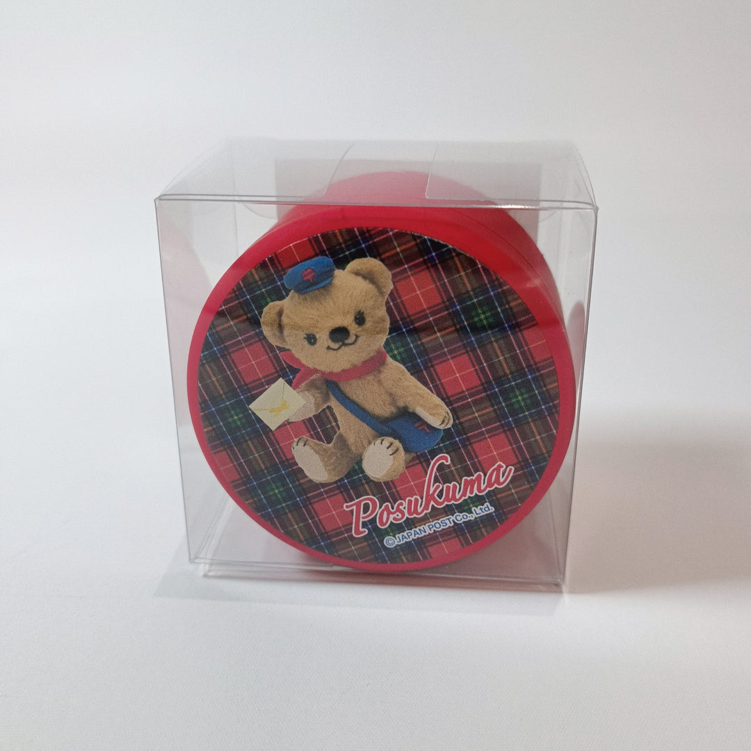 [Posukuma Cafe Limited] Posukuma Paper Clips with Tin Can (Red)