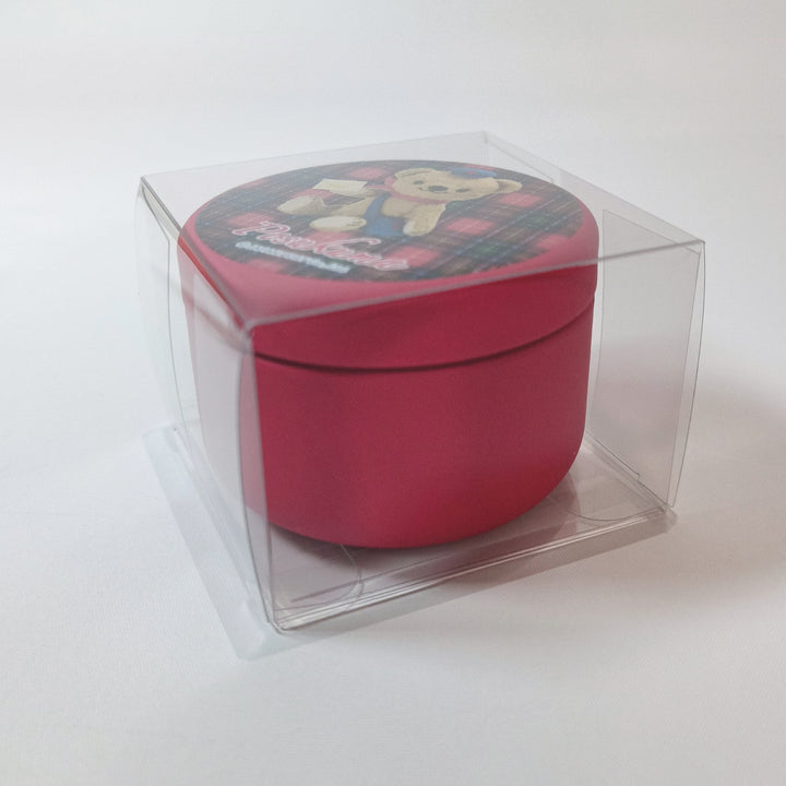 [Posukuma Cafe Limited] Posukuma Paper Clips with Tin Can (Red)