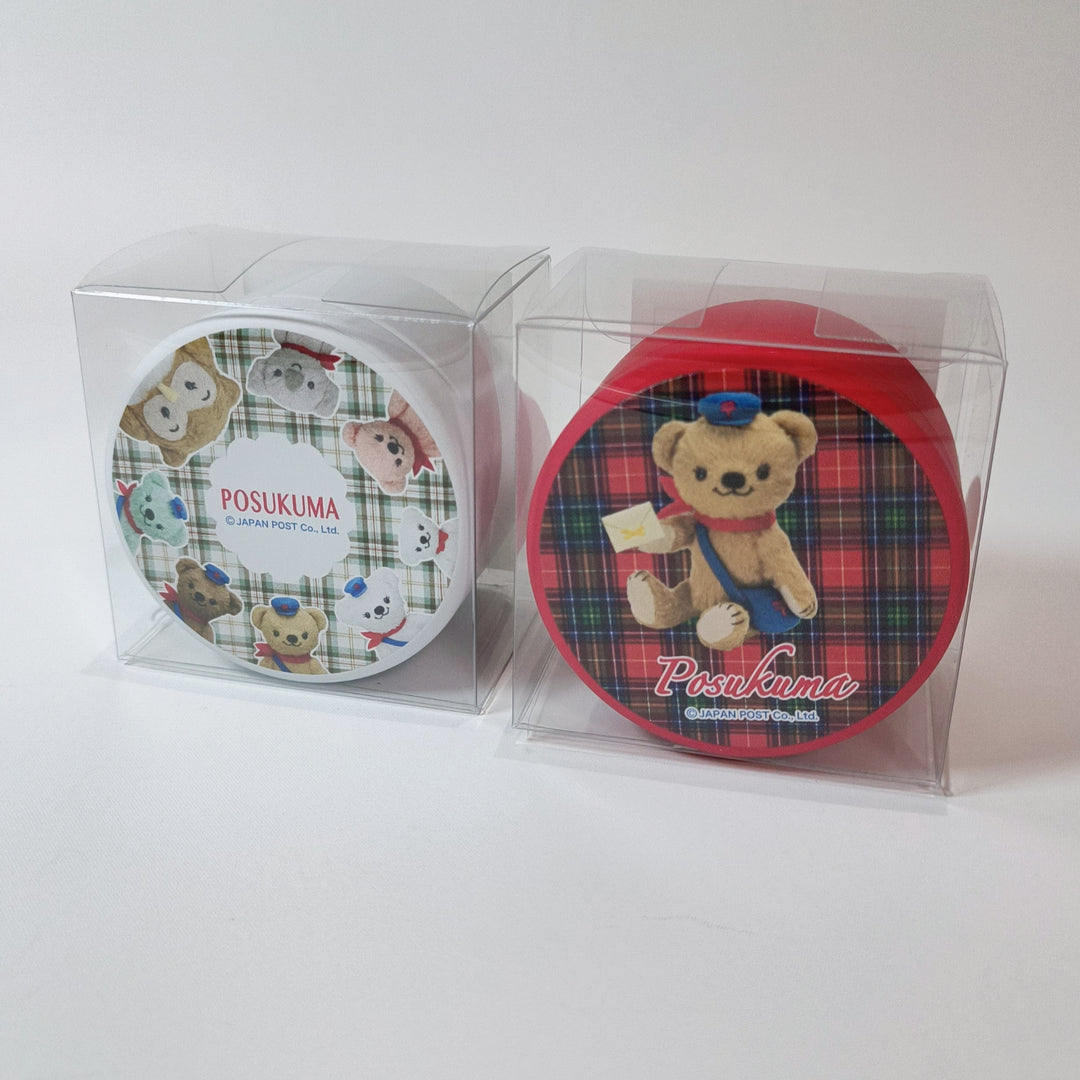 [Posukuma Cafe Limited] Posukuma Paper Clips with Tin Can (Red)