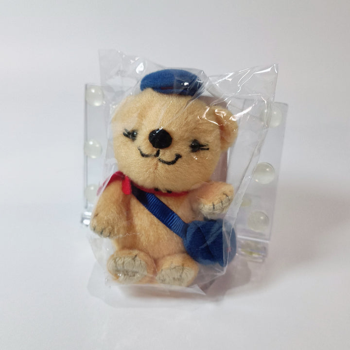 [Posukuma Cafe Limited] Posukuma Mini Plush Keychain (Brown)