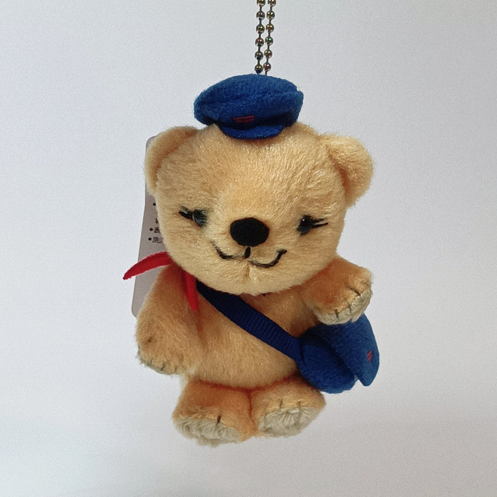 [Posukuma Cafe Limited] Posukuma Mini Plush Keychain (Brown)