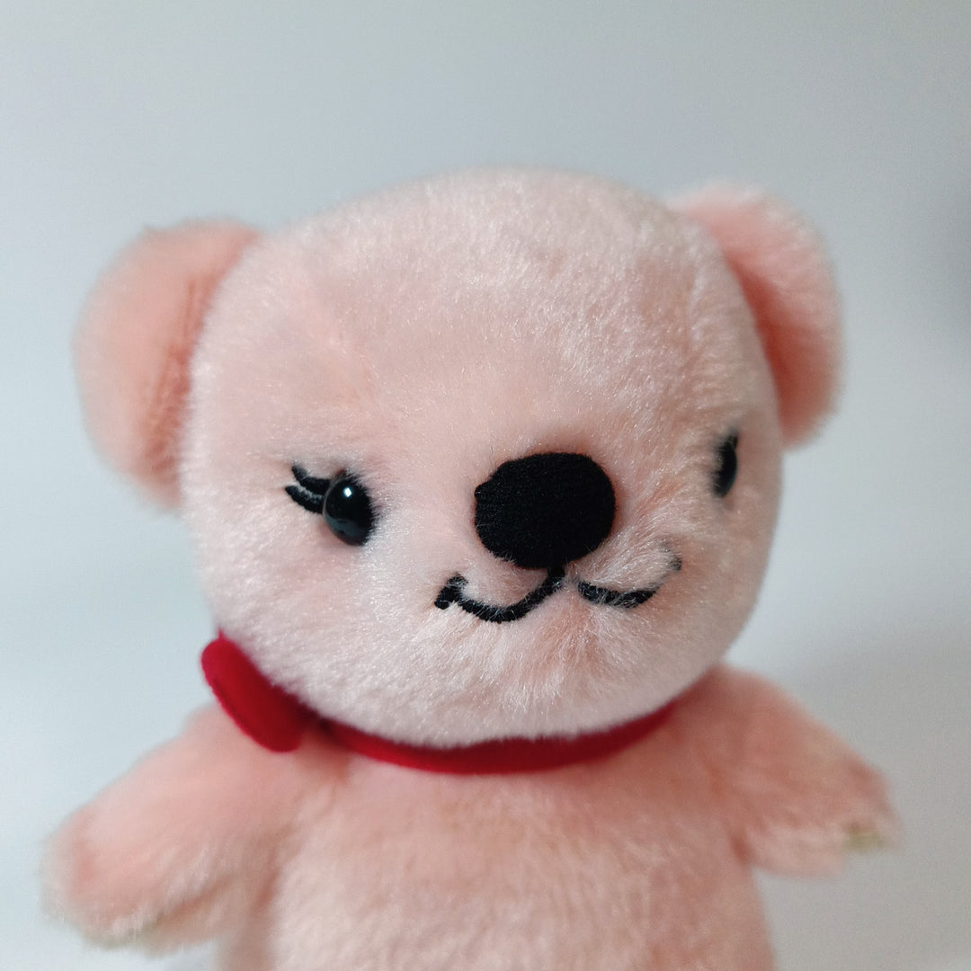 [Posukuma Cafe Limited] Posukuma Standing Plush Doll (Pink)