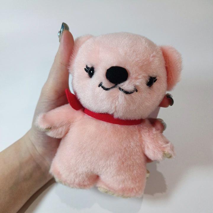 [Posukuma Cafe Limited] Posukuma Standing Plush Doll (Pink)