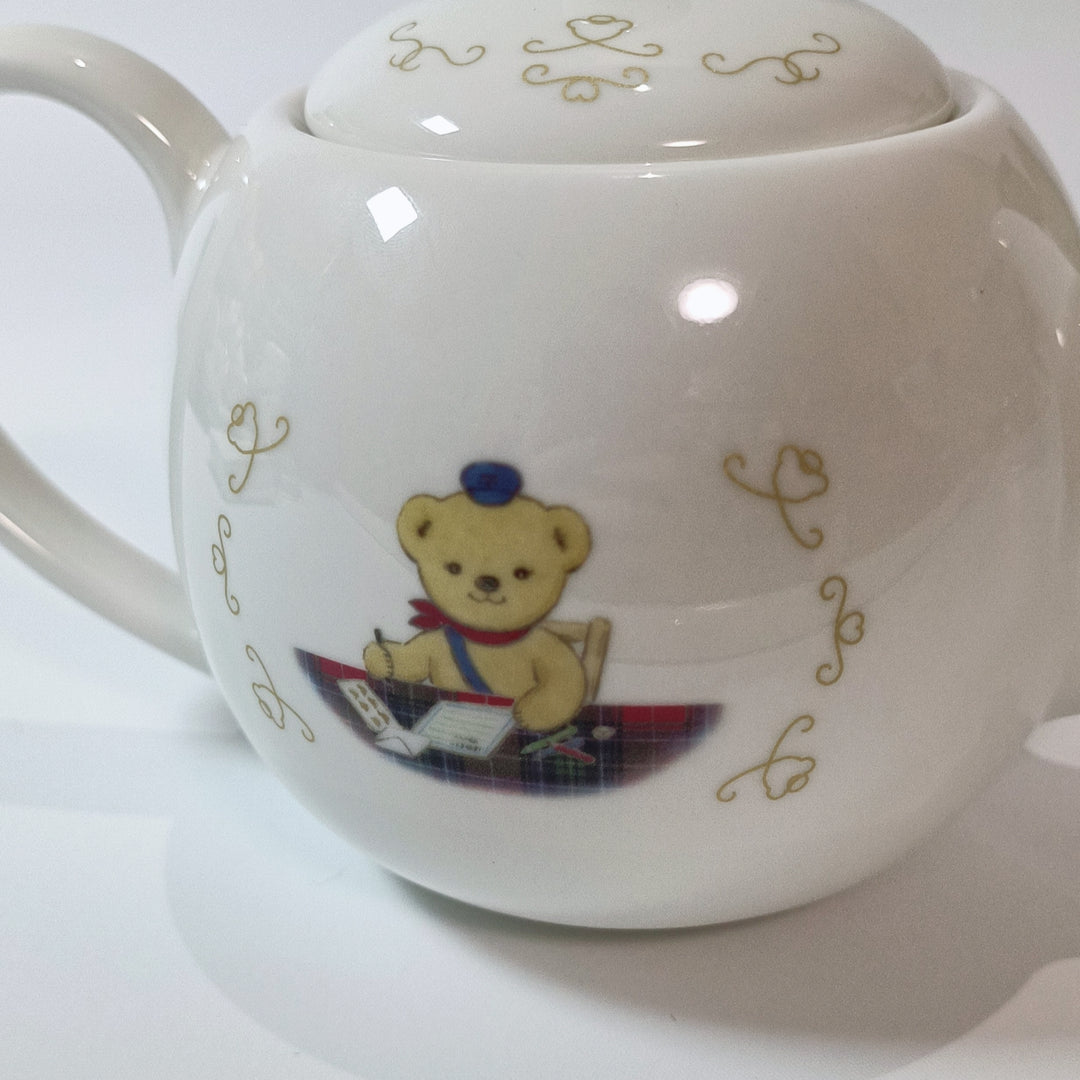 [Posukuma Cafe Limited] Posukuma Music & Letters Teapot with Secure Wrapping