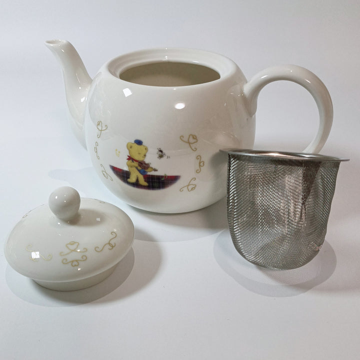 [Posukuma Cafe Limited] Posukuma Music & Letters Teapot with Secure Wrapping