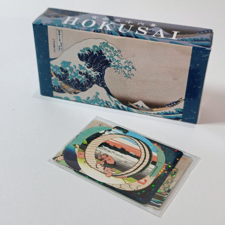 Hokusai Shiny Flake Seal Box