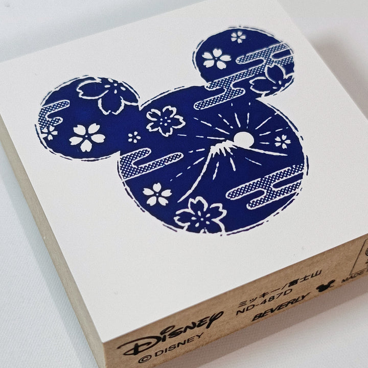 Disney Mickey Mouse Mt. Fuji Rubber Stamp