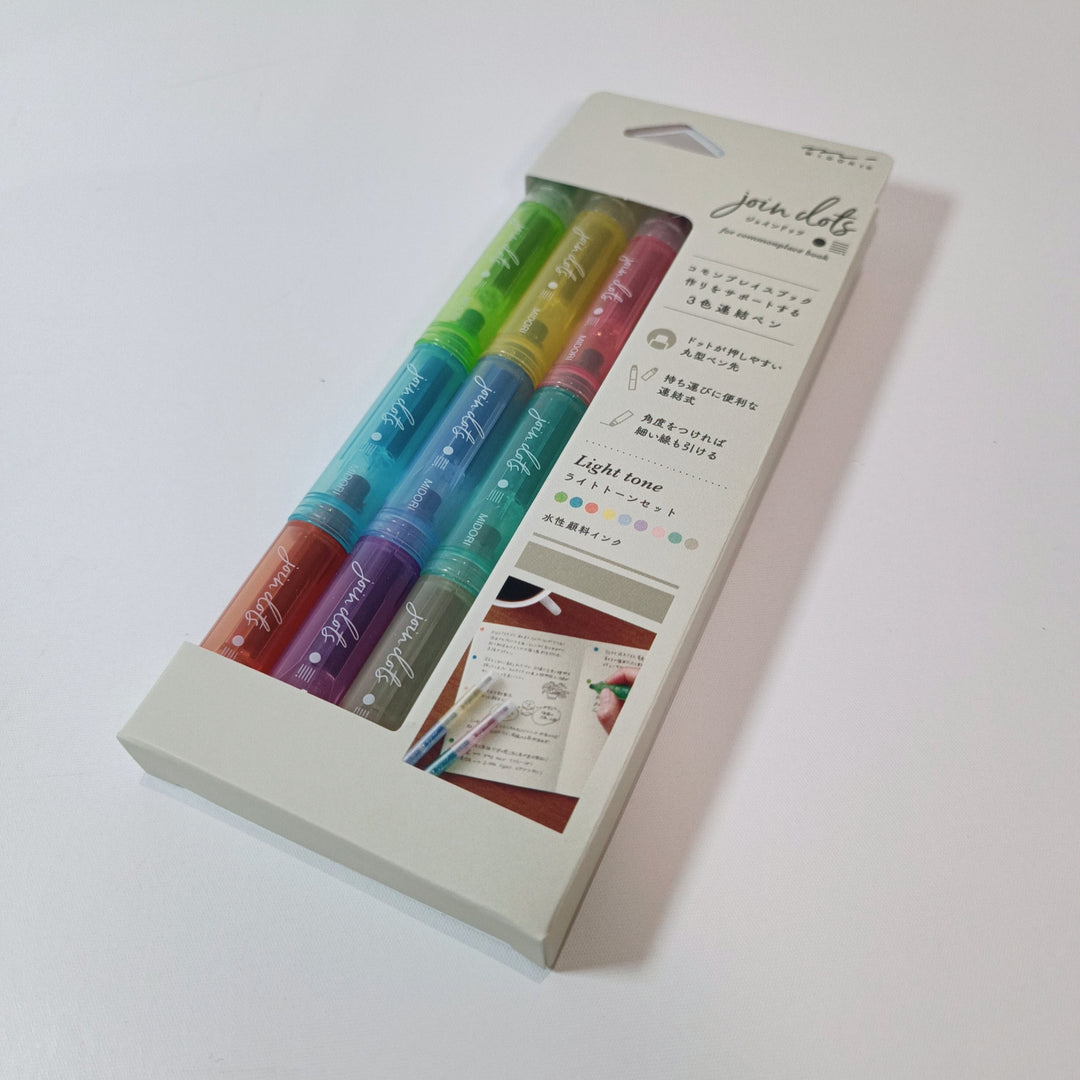 Midori Join Dots Pen Marker (Light Tone)