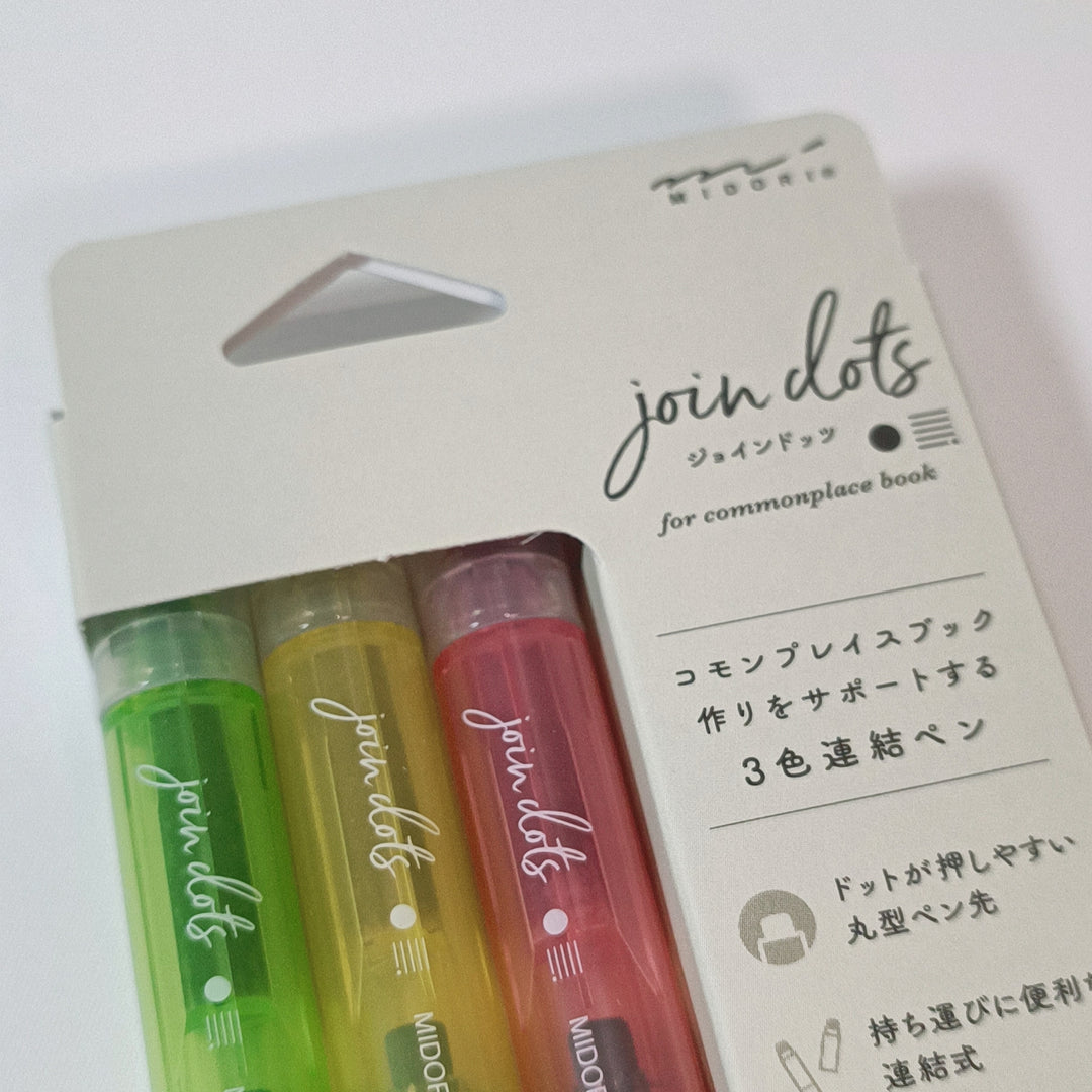 Midori Join Dots Pen Marker (Light Tone)