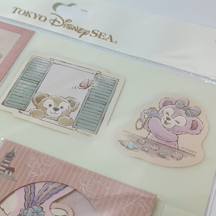 Disney Duffy and Friends Postcard and Sticker Set