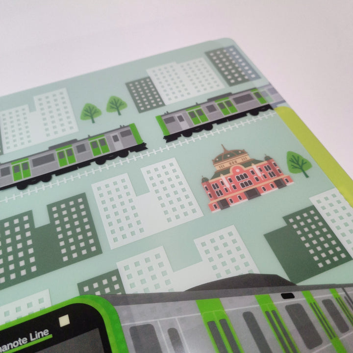 Trainiart Yamanote Line Tokyo Station A4 Clear File