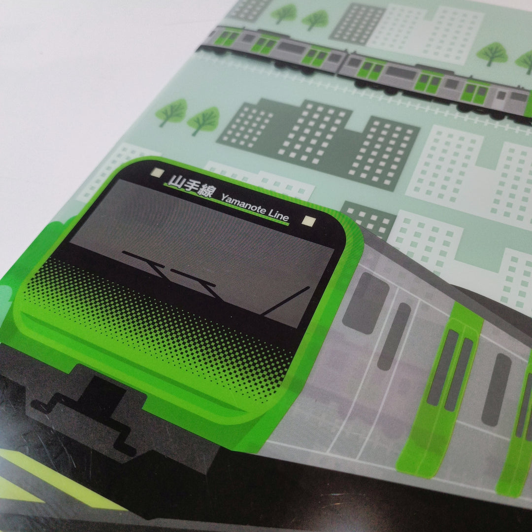 Trainiart Yamanote Line Tokyo Station A4 Clear File