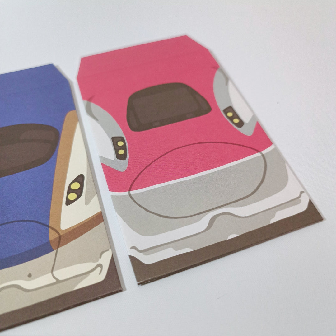 Trainiart Mini Envelope Mix Pack Shinkansen (6 pcs.)